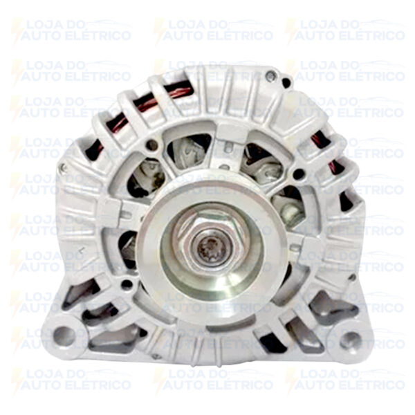 Alternador Peugeot 206 307 407 120 Amperes Com Polia Novo