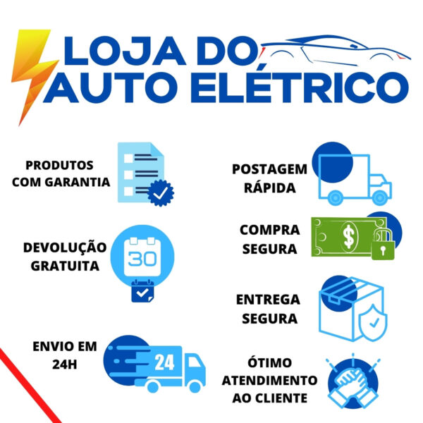 Alternador Honda Civic 2001 A 2005 A Gasolina Novo Com Polia - Image 5