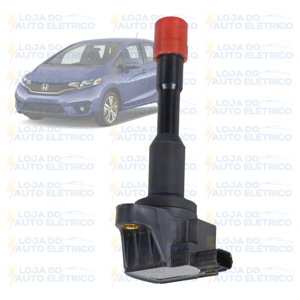 BOBINA DE IGNICAO HONDA FIT 1.4 8V (TRASEIRA)