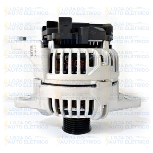 Alternador Fiat Ducato 2.5 2.8 3.0 504087183 Novo Com Polia - Image 2