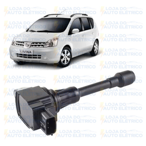 BOBINA DE IGNICAO HONDA FIT 1.4 8V (TRASEIRA) - Image 3